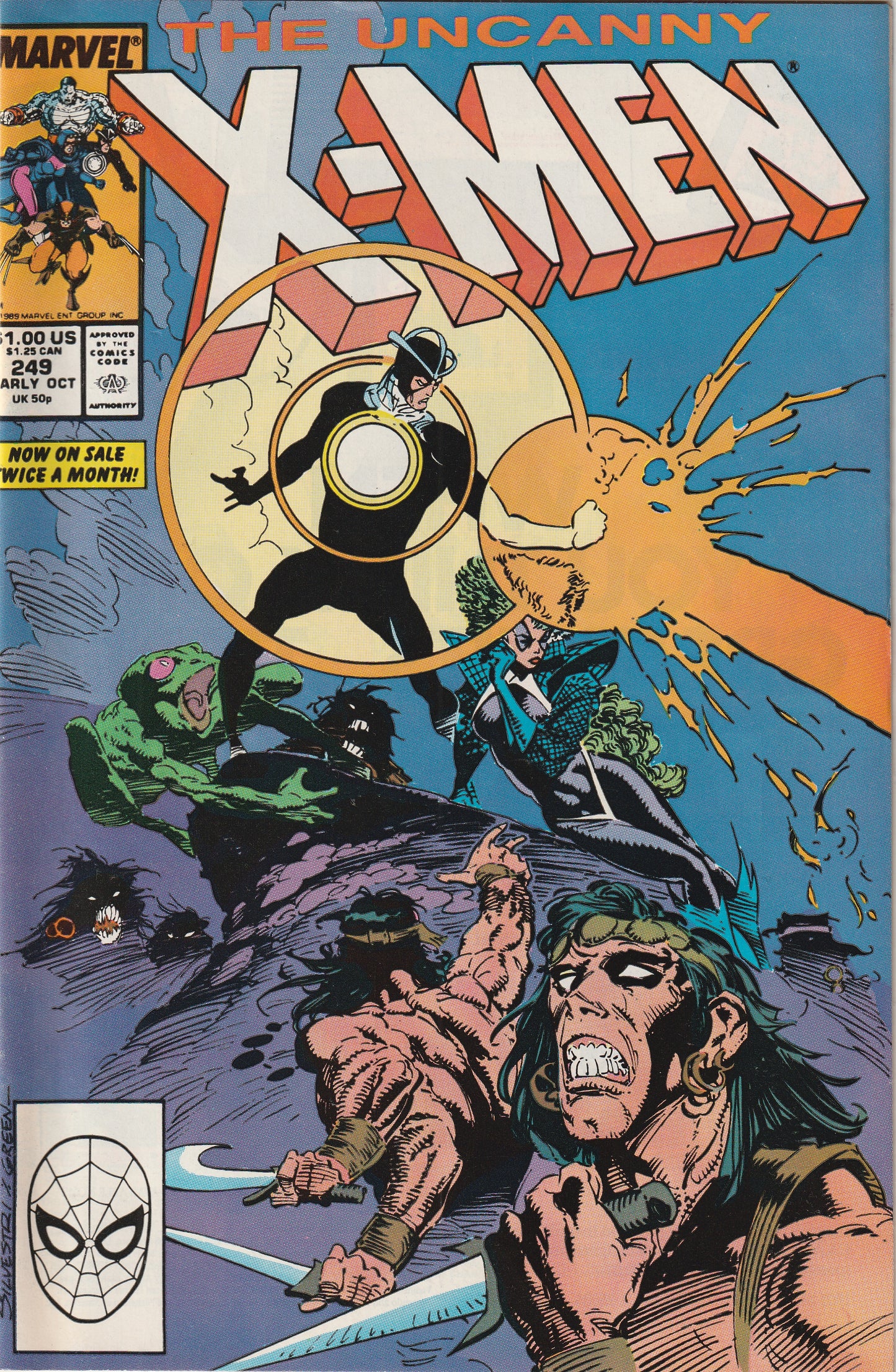 Uncanny X-Men #249 (1989) - 1st appearance of Whiteout