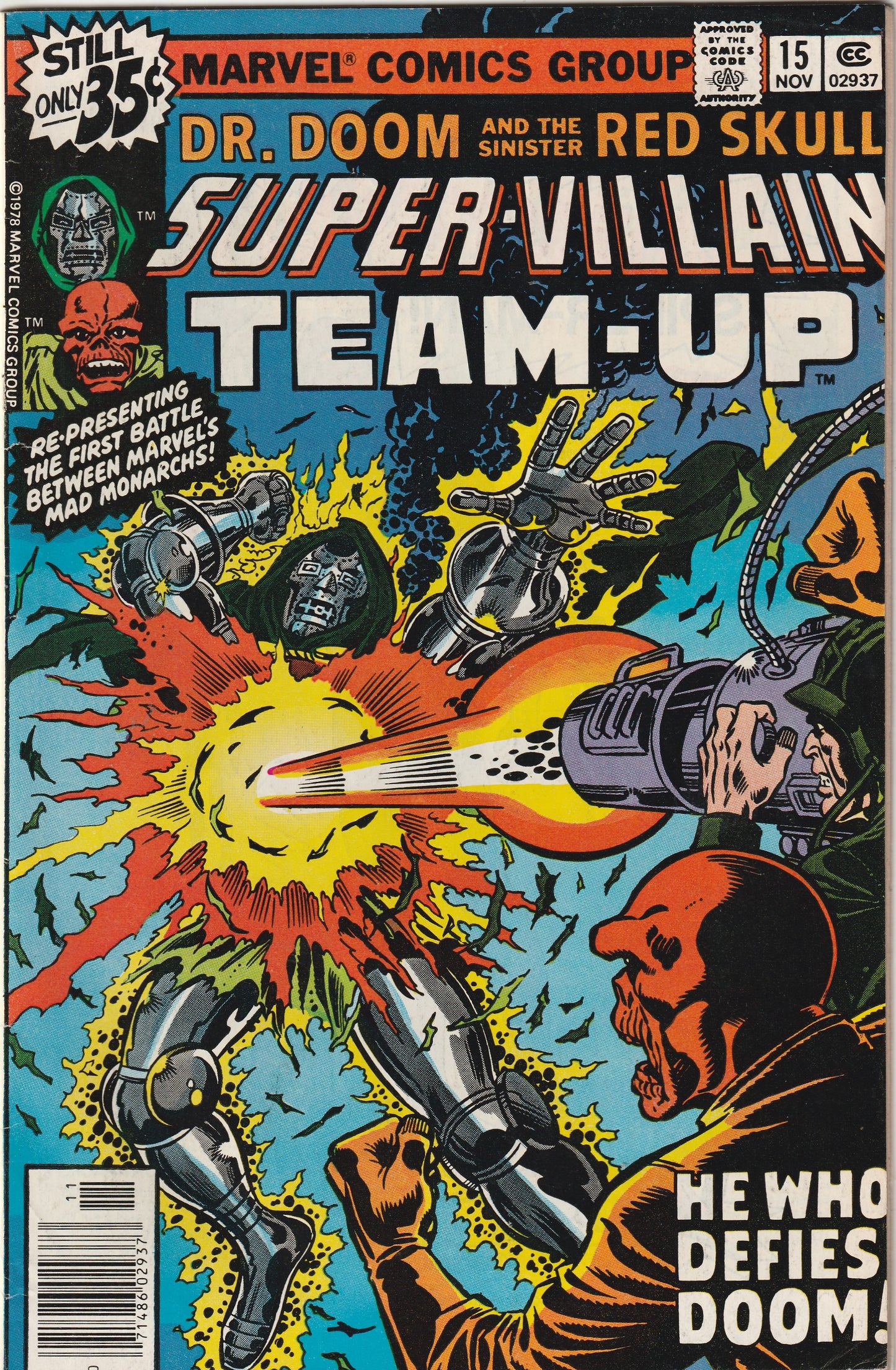 Super Villain Team-Up #15 (1978) - Reprint of Astonishing Tales #4