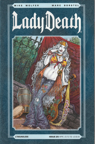 Lady Death #25 (2013) - Hippie Limited Edition cover
