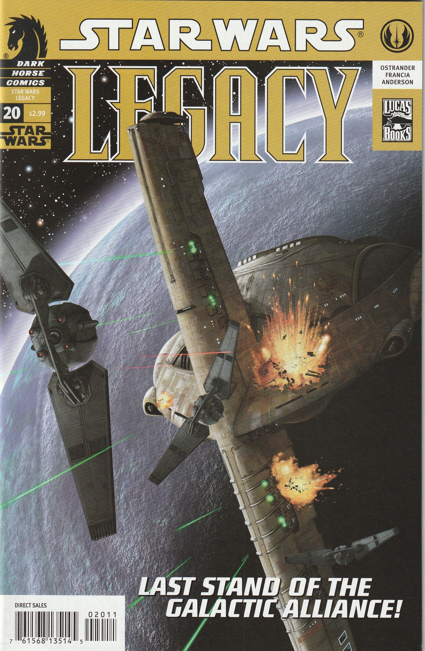 Star Wars: Legacy #20 (2008) - 1st Appearance of Darth Azard