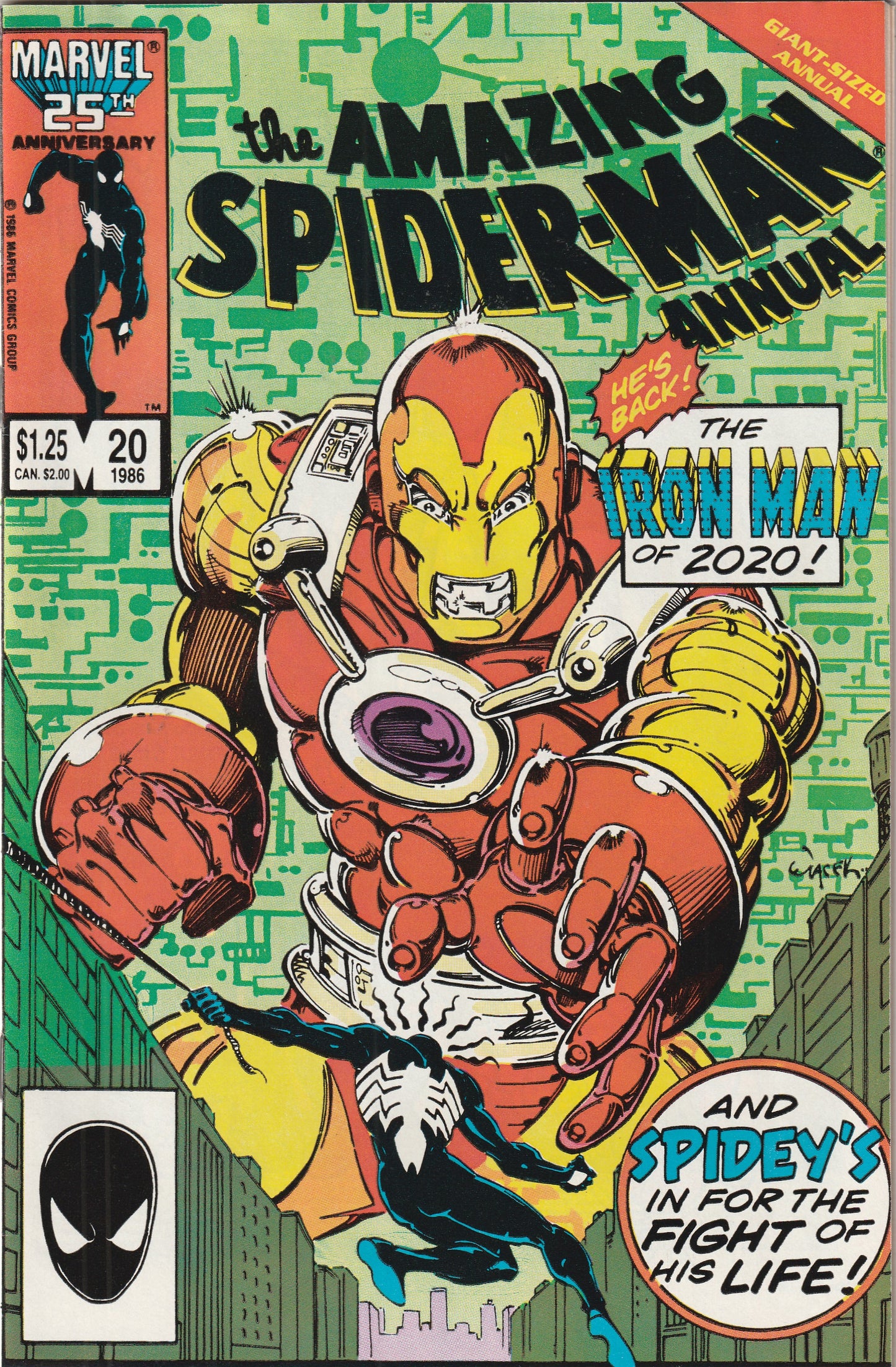 Amazing Spider-Man Annual #20 (1986) - Origin of Iron Man 2020