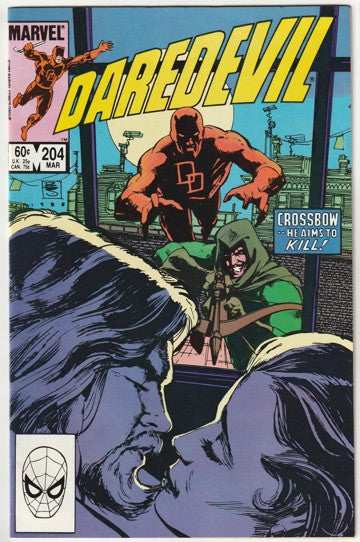 Daredevil #204 (1984) - 1st Appearance of Crossbow (Jason Praed)