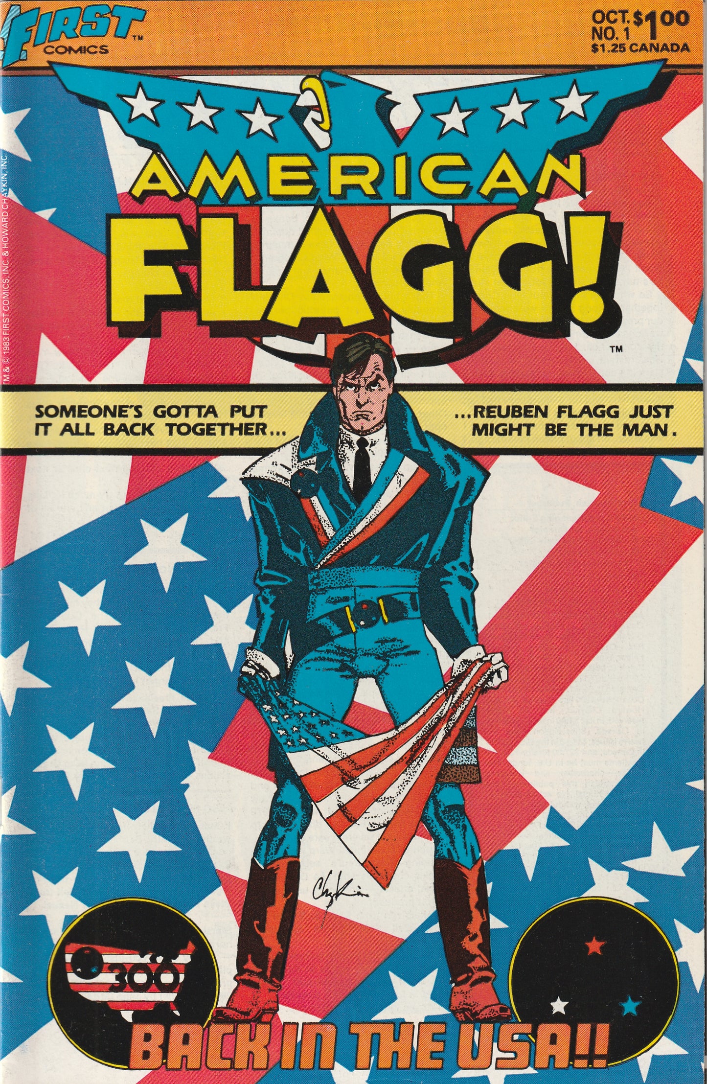 American Flagg #1 (1983) - Howard Chaykin