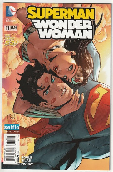 Superman/Wonder Woman #11 (2014) - DC Universe Selfie Variant Cover