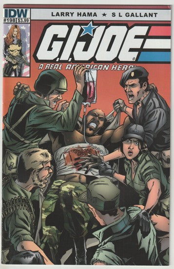 G.I. Joe: A Real American Hero #198 (2014) - Cover A by SL Gallant
