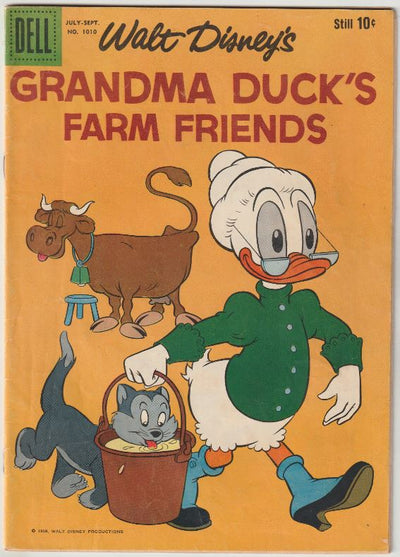 Dell Four Colour #1010 (1959) - Walt Disney's Grandma Duck's Farm Friends - Carl Barks