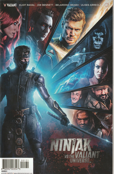Ninjak vs the Valiant Universe #1 (of 4) (2018) - Cover C Photo cover