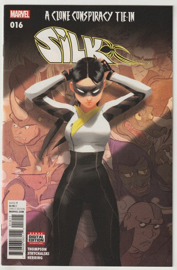 Silk #16 (2017) - A Clone Conspiracy tie-in