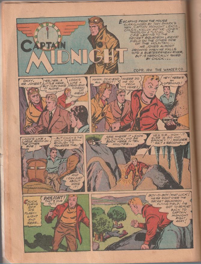 The Funnies #59 (1941) - Captain Midnight