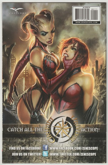 Grimm Fairy Tales Presents Alice in Wonderland #1 (2012) - Regular Stanley "Artgerm" Lau Cover