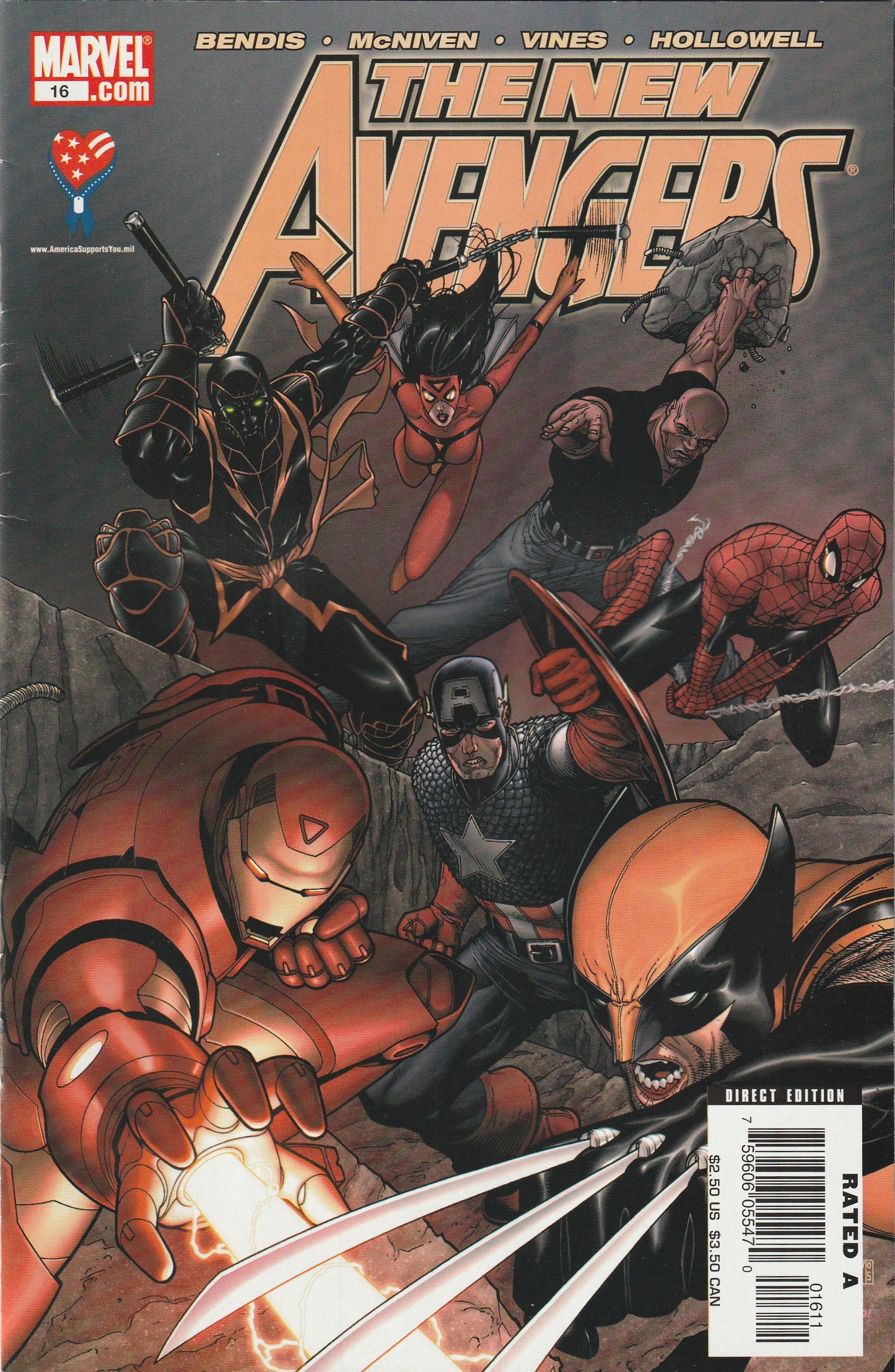 New Avengers #16 (2006) - 1st appearance of The Collective, Death of Alpha Flight team