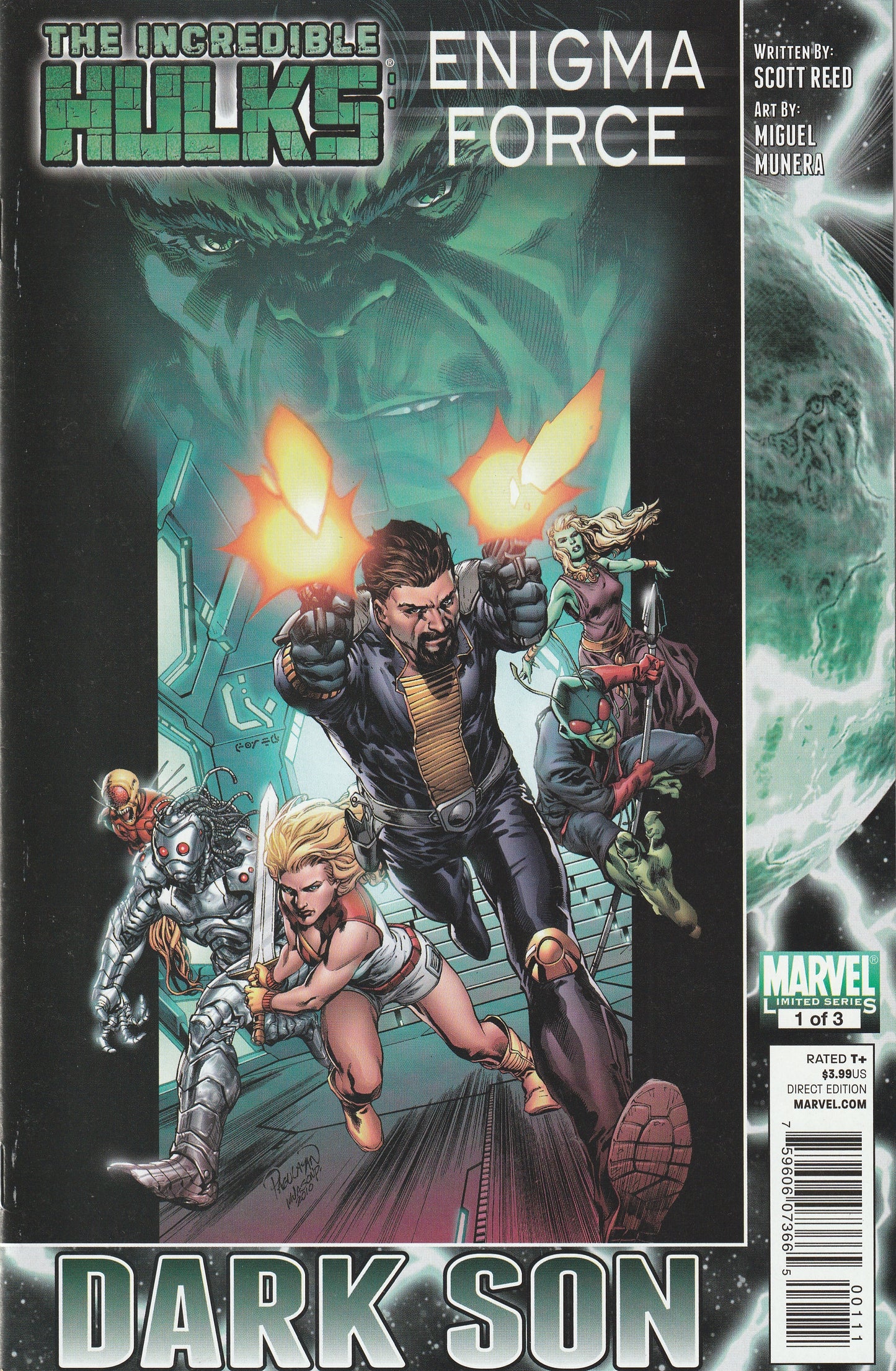 Incredible Hulks Enigma Force - Dark Son (2010-2011) - 3 issue mini series