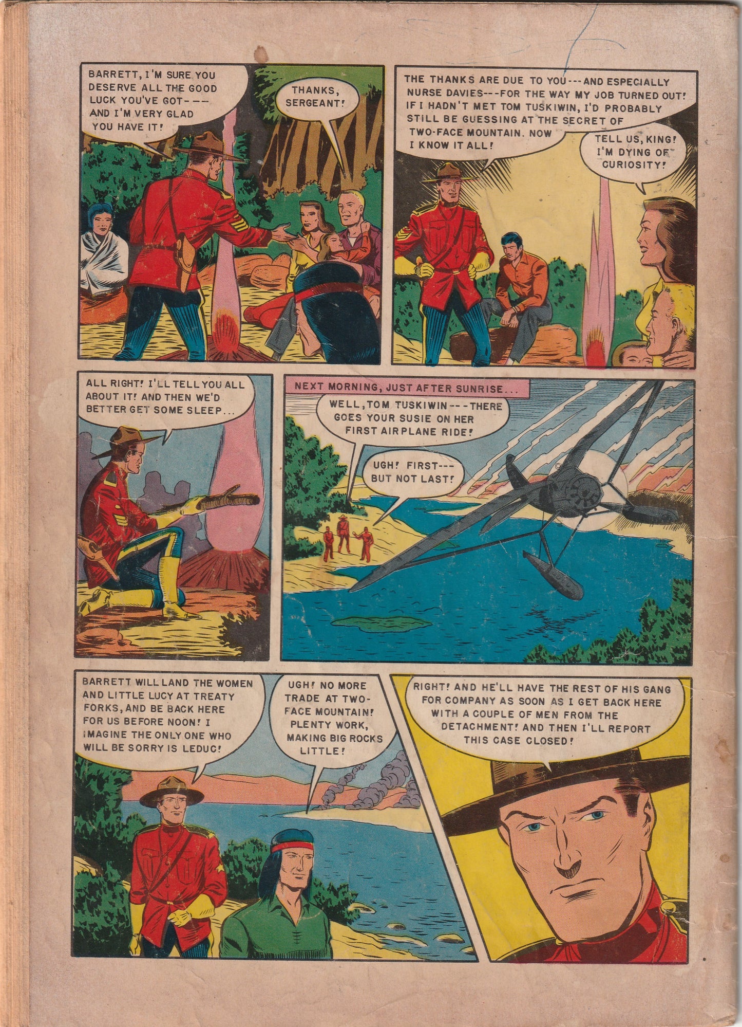 Zane Grey's King of the Royal Mounted #12 (1953)