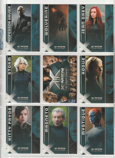 2006 Upper Deck X-Men The Last Stand - Complete base set