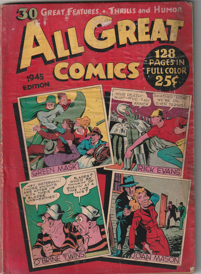 All Great Comics #1 (Fox Giants, 1945) - 128 pages!