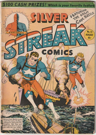 Silver Streak Comics #13 (1941) - Origin of Thun-Dohr