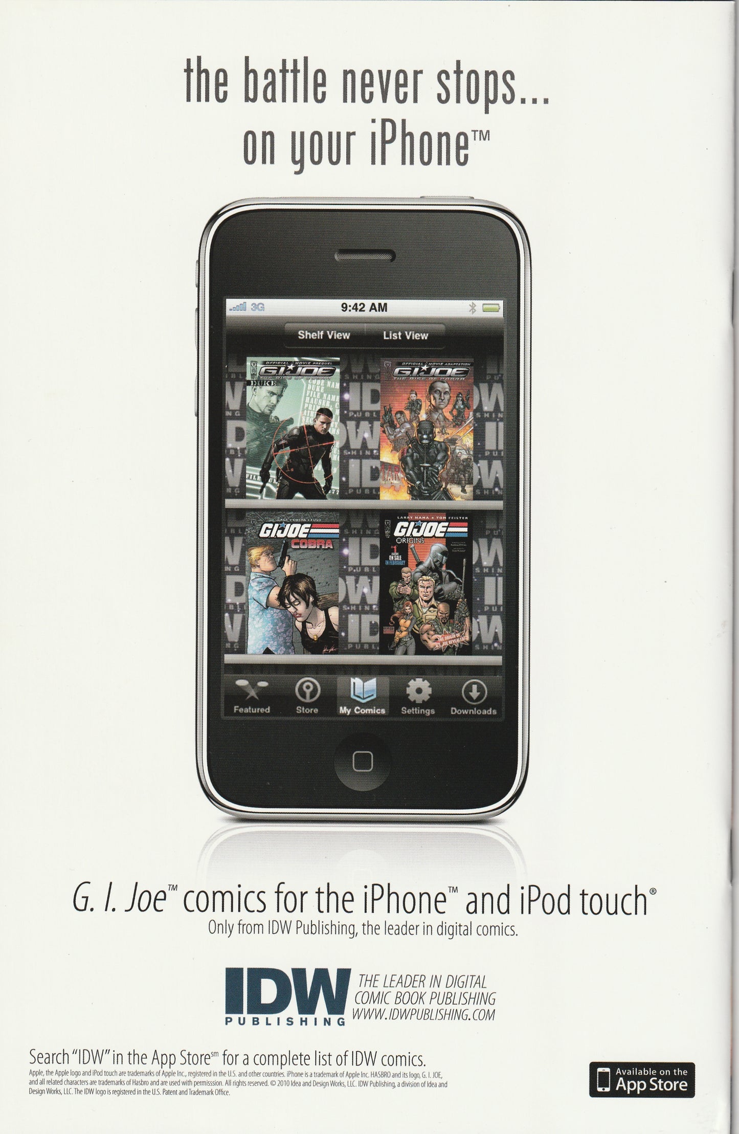 G.I. Joe: Operation HISS #3 (2010) - Joe Corroney Cover