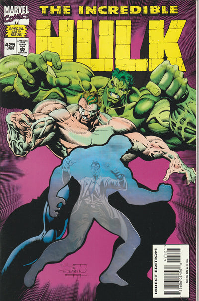 Incredible Hulk #425 (1995) - Hologram Cover, Death of Achilles