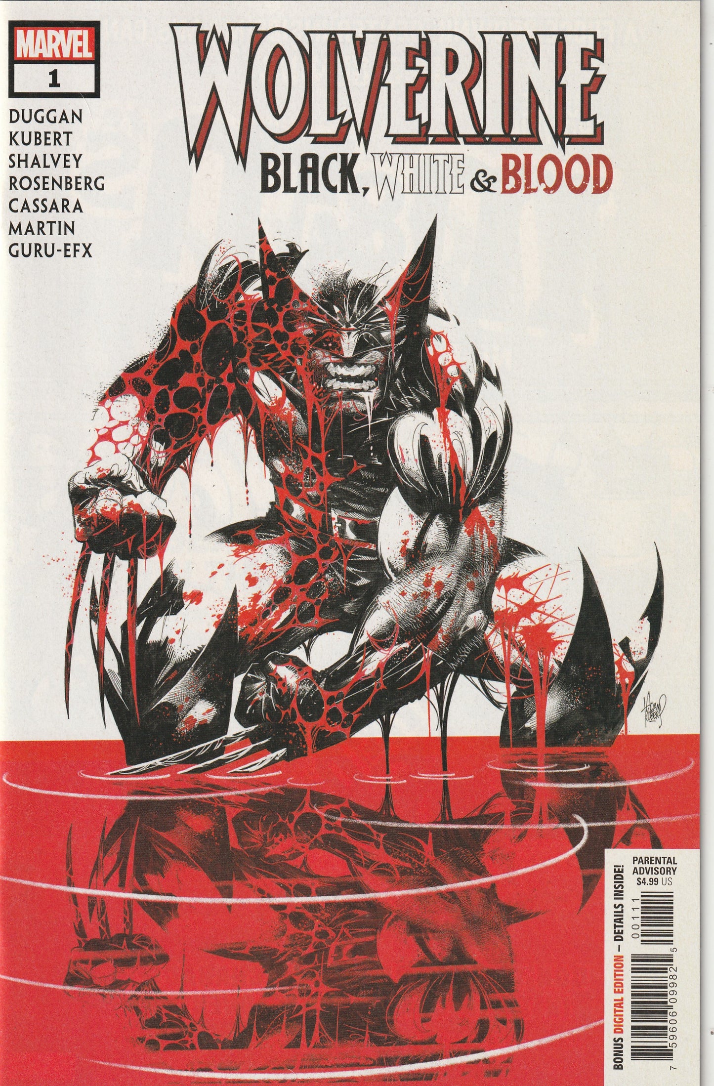 Wolverine: Black, White & Blood (2021) - 4 issue mini series