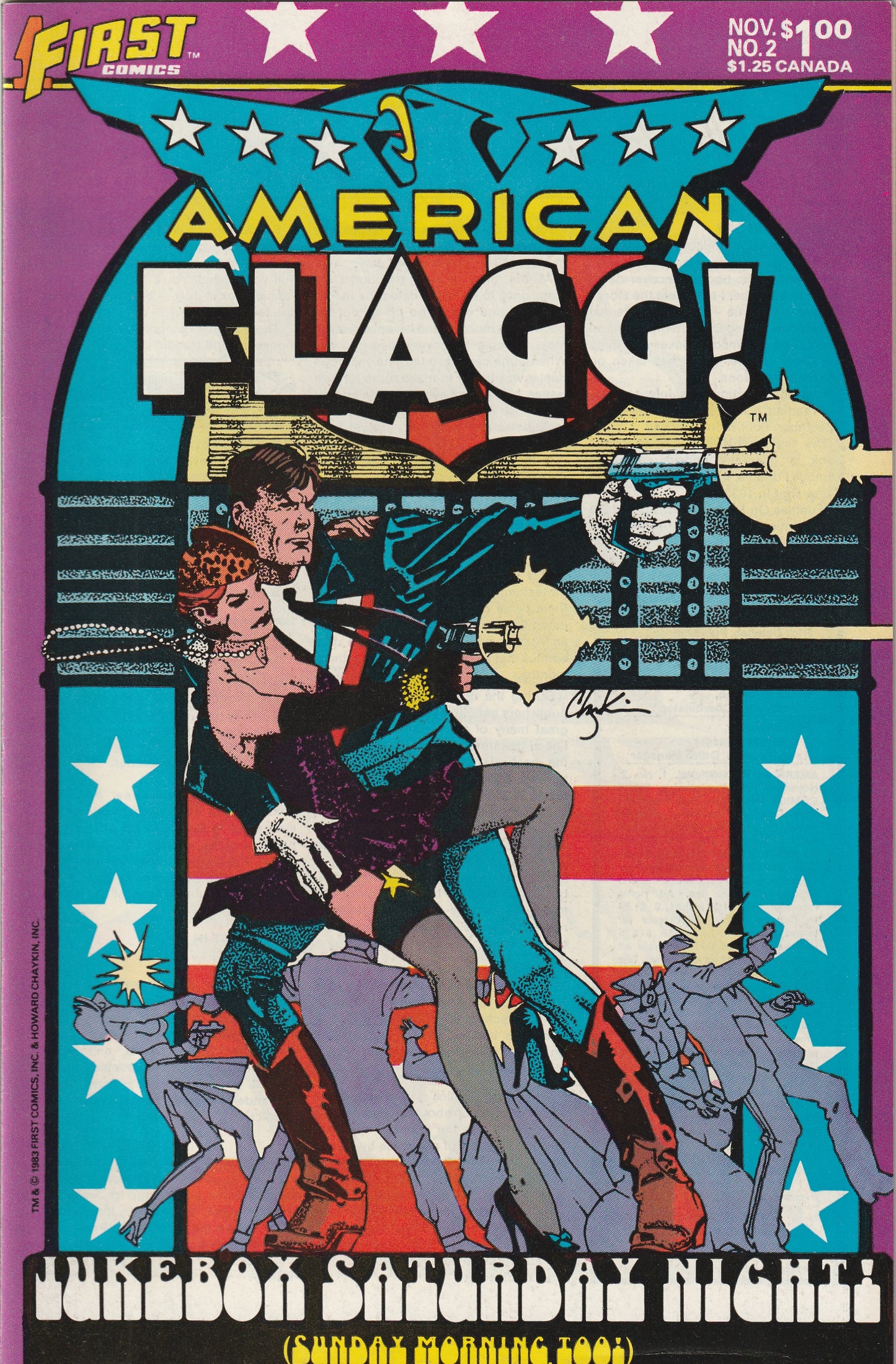 American Flagg #2 (1983) - Howard Chaykin