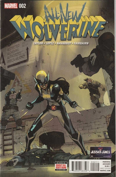 All-New Wolverine #2 (2016) - 1st Honey Badger
