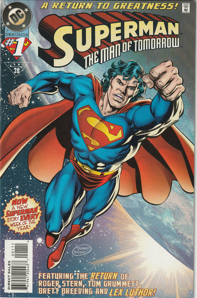 Superman The Man of Tomorrow #1 (1995)