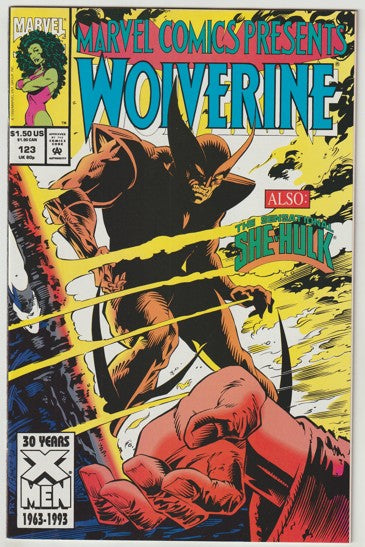 Marvel Comics Presents #123 (1993) - Wolverine, She-Hulk, Ghost Rider