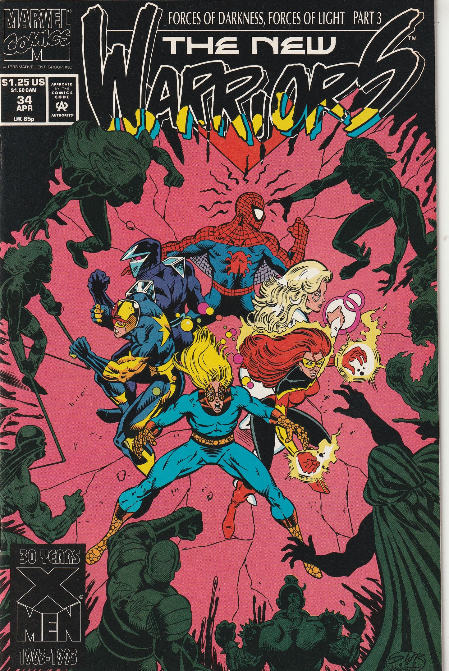 The New Warriors #34 (1993)