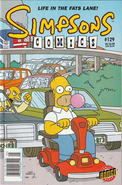 Simpsons Comics #129 (2007)