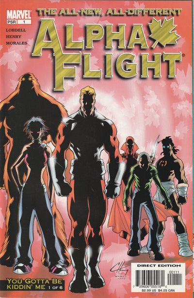 Alpha Flight Vol 3 #1 (2004)