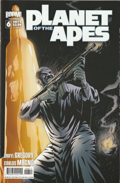 Planet of the Apes #6 (2011) - Cover B by Damian Couceiro