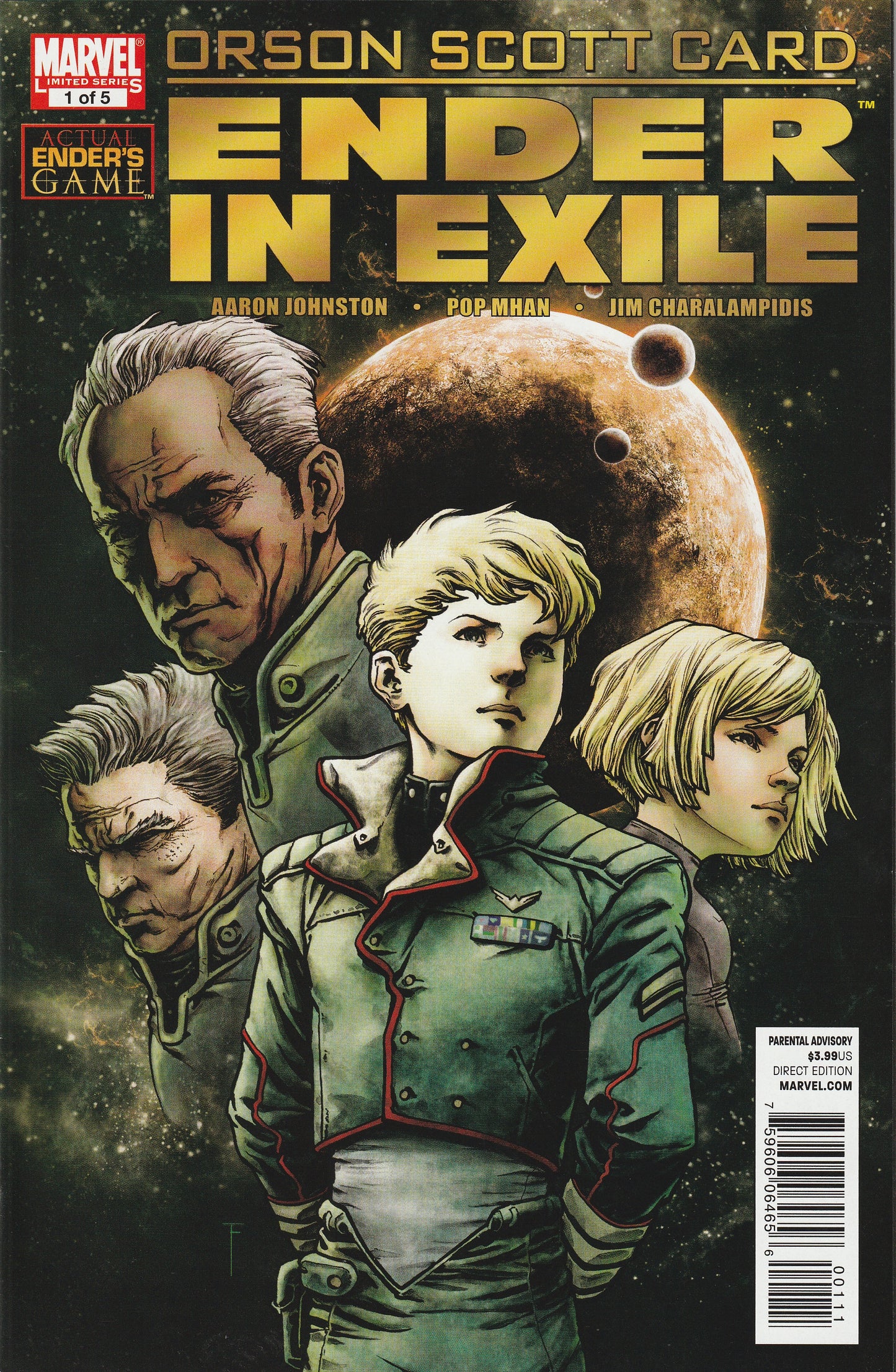 Ender in Exile (2010) - 5 issue mini series - Orson Scott Card