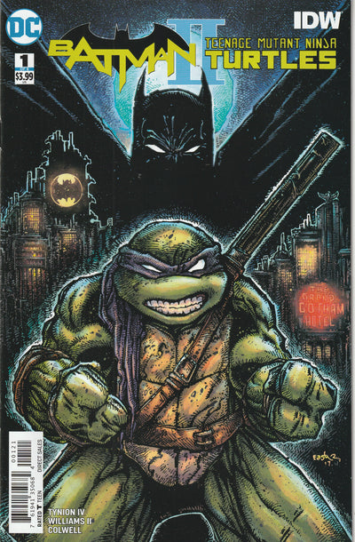 Batman/ Teenage Mutant Ninja Turtles II #1 (2018) - Kevin Eastman Variant cover