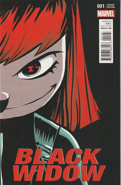 Black Widow #1 (2016) - Skottie Young Variant Cover