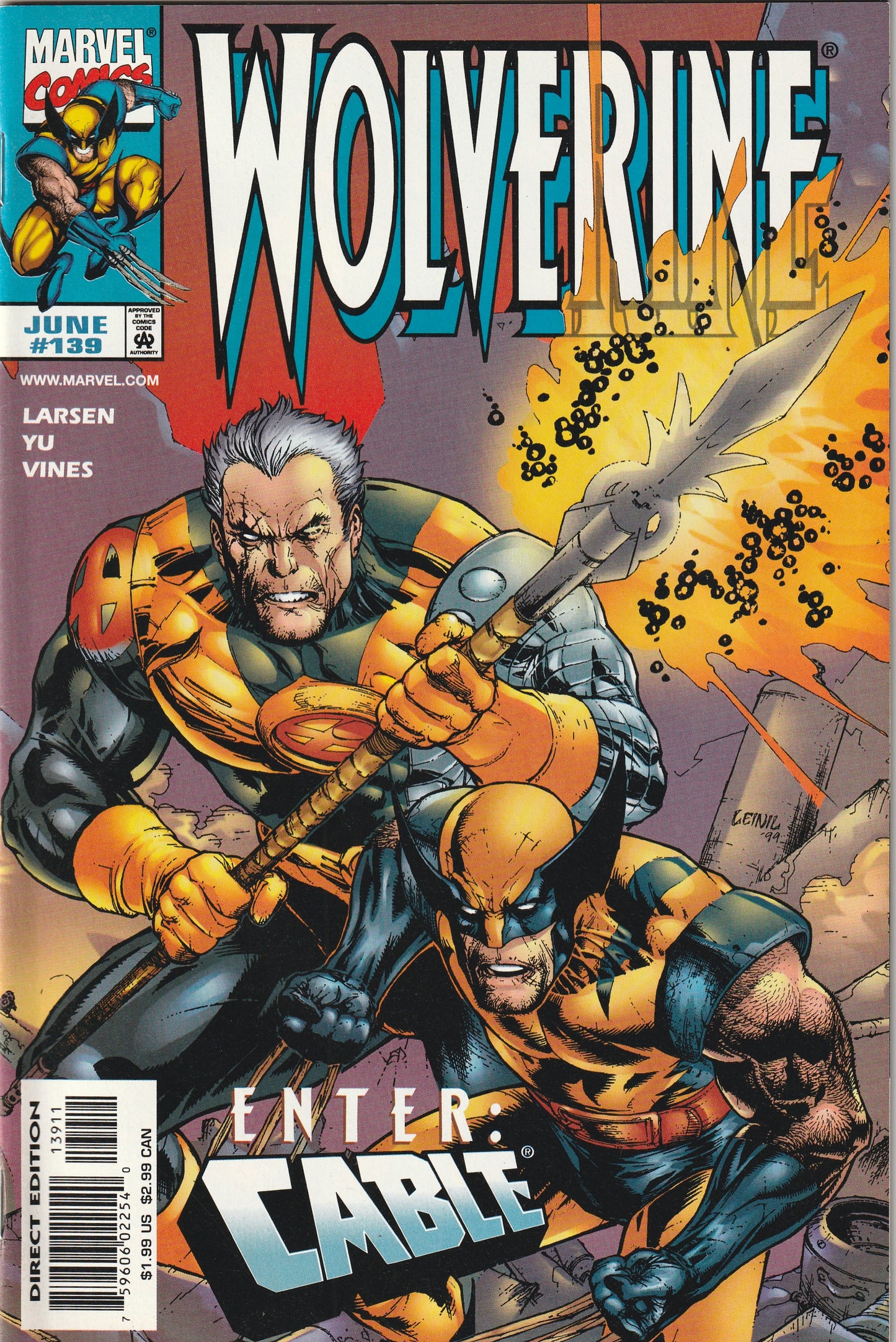 Wolverine #139 (1999)