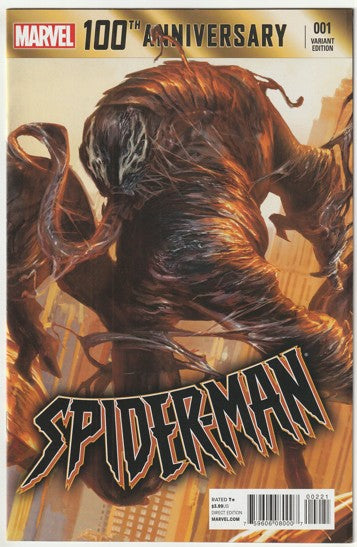 100th Anniversary Special Spider-Man #1 (2014) - one-shot Alexander Lozano Interlocking Variant Cover
