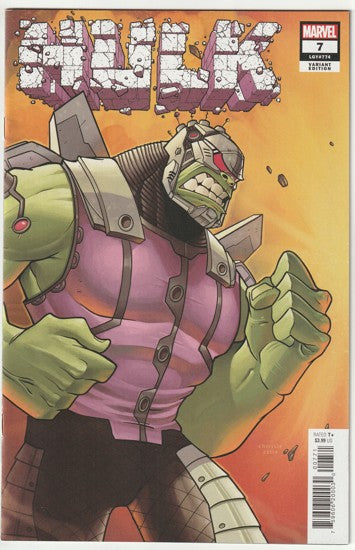 Hulk #7 (LGY #774, 2022) - Chrissie Zullo Variant cover