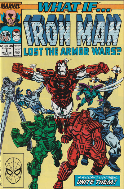 What If? #8 (Vol 2 - 1989) - Iron Man Lost The Armor Wars?