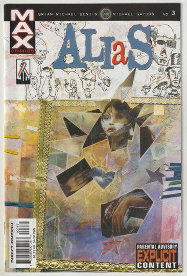 Alias #3 (2002) - 3rd appearance of Jessica Jones - MAX Explicit Content