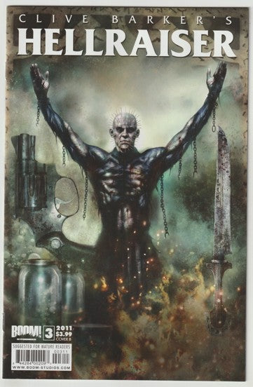 Clive Barker's Hellraiser #3 (2011) - Cover B Nick Perceval