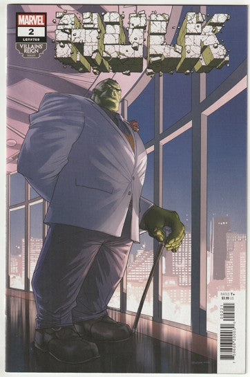 Hulk #2 (LGY #769, 2022) - Pete Woods Villain's Reign Variant Cover