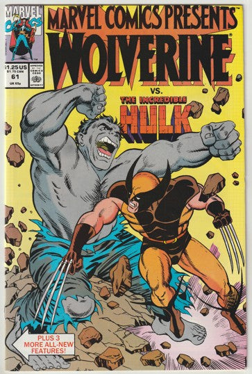 Marvel Comics Presents #61 (1990) - Wolverine & Grey Incredible Hulk