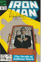 Iron Man #284 (1992) - 1st appearance of James Rhodes in the War Machine armor, Death of Iron Man
