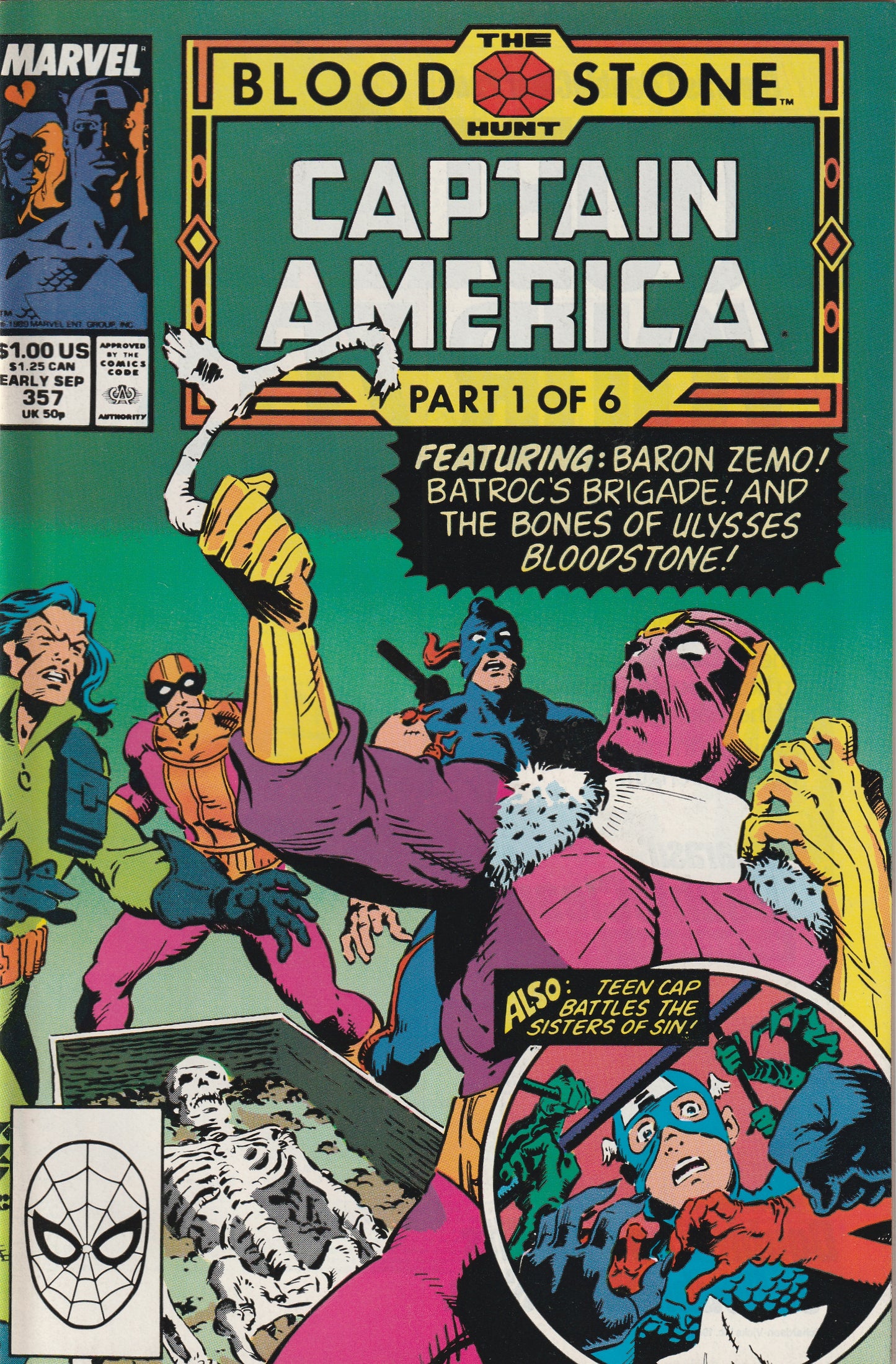 Captain America #357 (1989)