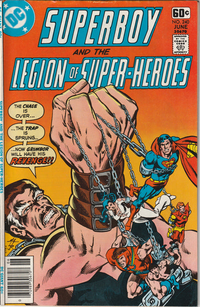 Superboy and the Legion of Super-Heroes #240 (1978) - Giant Sized