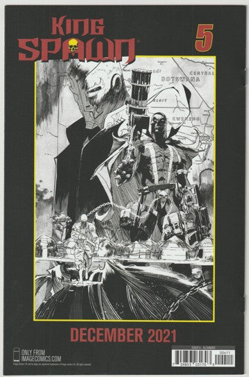 King Spawn #4 (2021) - Cover A by Jason Shawn Alexander Cover