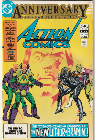Action Comics #544 (1983) - 1st Appearance of the Lex Corp Battlesuit
