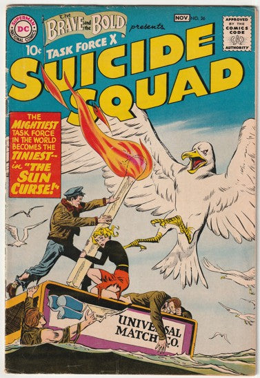 Brave and the Bold #26 (1959) - 2nd team appearance of the Suicide Squad