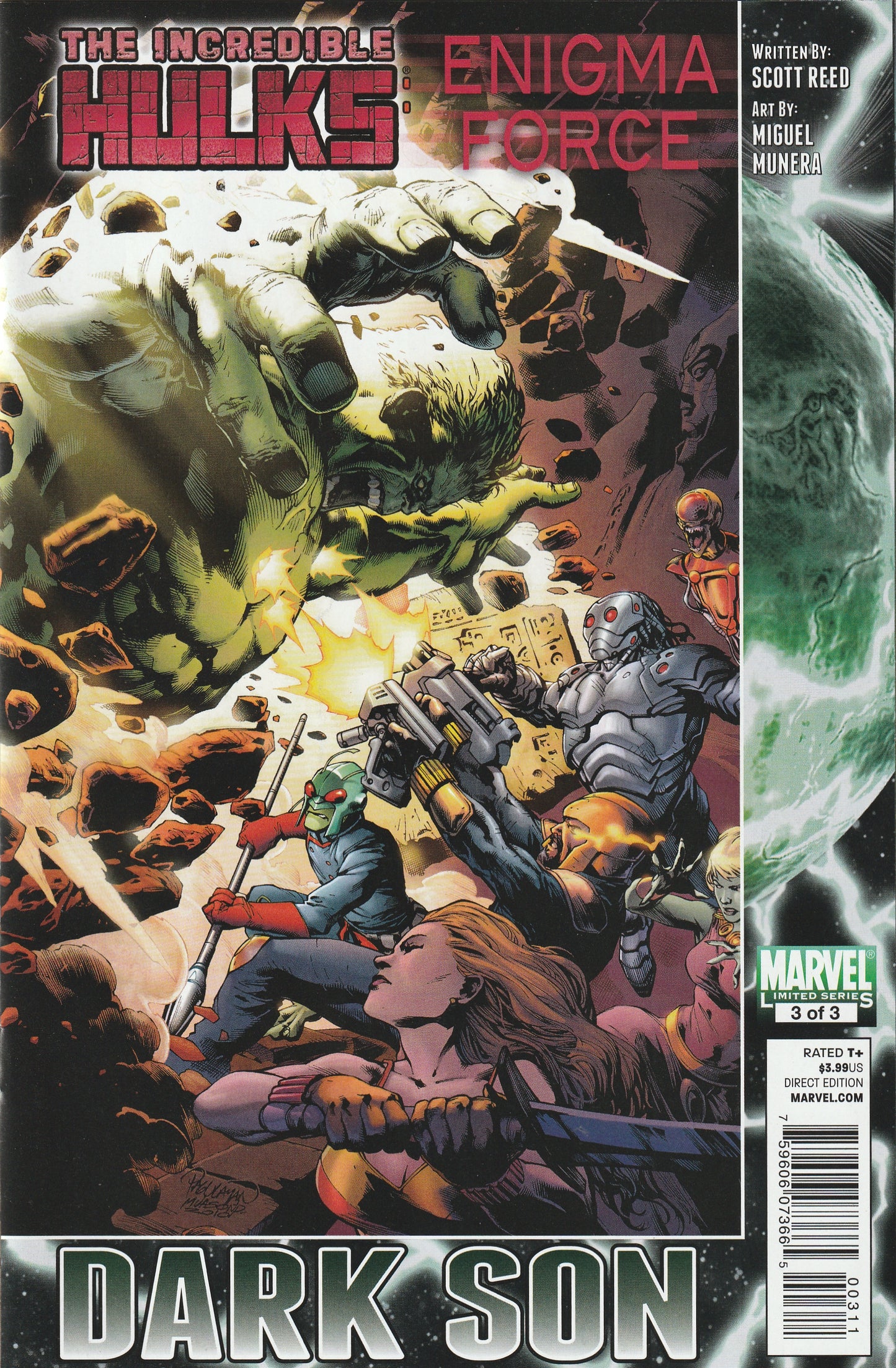 Incredible Hulks Enigma Force - Dark Son (2010-2011) - 3 issue mini series