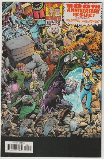 Fantastic Four #2 (LGY #647, Volume 6, 2018) - Arthur Adams Connecting Wraparound Cover B
